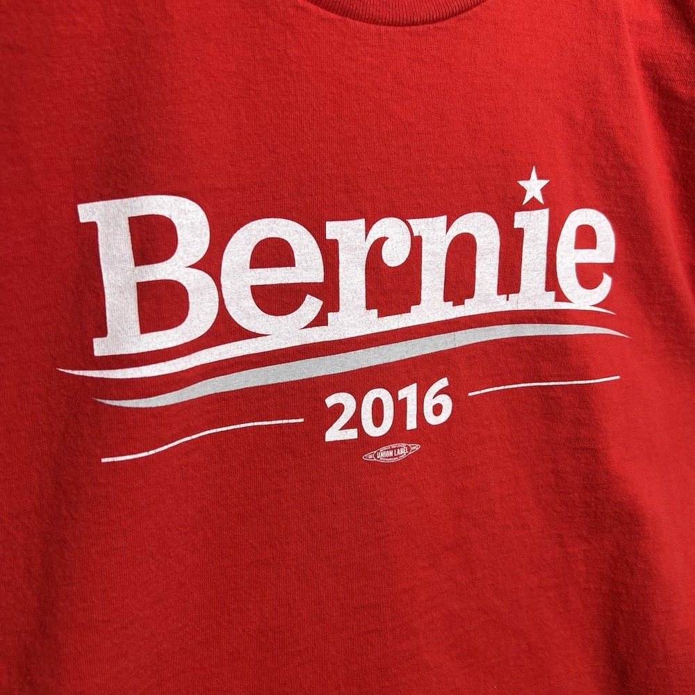 2016 Bernie Not For Sale Union USA Made T Shirt L President Campaign Democrat - Picture 3 of 6